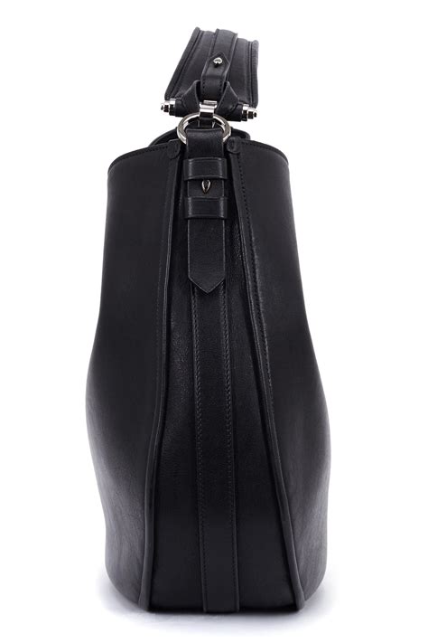 givenchy zanzi lambskin obsedia hobo black|GIVENCHY Lambskin Obsedia Hobo Black .